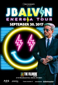 J Balvin @ The Filmore Detroit  | Detroit | Michigan | United States