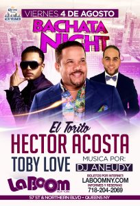 Hector Acosta · Toby Love @ LA BOOM NY | New York | United States