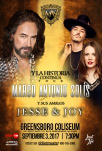 Marco Antonio Solís • Greensboro @ Greensboro Coliseum | Greensboro | North Carolina | United States