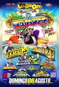 Sonido Cibey • Super Lucky • Dj Kazzanova • Estrellas De La Kumbia @ LA BOOM NY | New York | United States