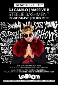DJ Young Chow Birthday Celebration @ LA BOOM NY | New York | United States