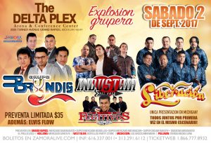 Explosión Grupera · Mesas VIP· @ DELTA PLEX | Grand Rapids | Michigan | United States