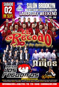 Banda El Recodo y Los Recoditos @ Salon Brooklyn | New York | United States