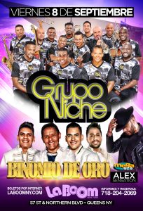 GRUPO NICHE • BINOMIO DE ORO @ LA BOOM NY