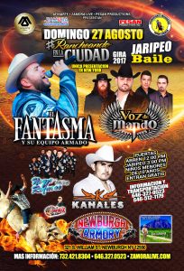 El Fantasma · Newburgh @ Newburg Armory
