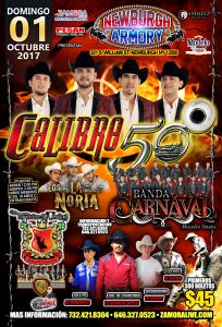 Jaripeo: Calibre 50 @ Newburg Armory