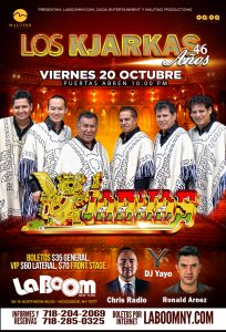 Los Kjarkas 46 años @ LA BOOM NY