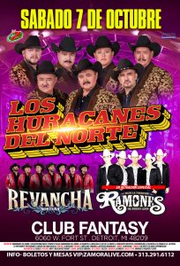 Los Huracanes del norte @ CLUB FANTASY