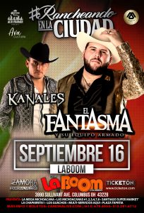 El Fantasma • Kanales @ LA BOOM COLUMBUS