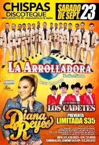 La arrolladora banda el Limon @ CHISPAS DISCOTEQUE