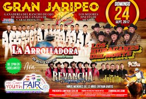 Gran Jaripeo: La arrolladora banda el Limon • Los Huracanes del norte @ Kent County youth fair  | Lowell | Michigan | United States