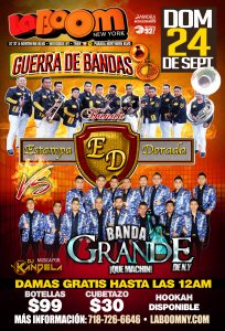Guerra de Bandas @ LA BOOM NY