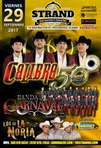 Calibre 50 Y Banda Carnaval @ The Strand Ballroom & Theatre  | Providence | Rhode Island | United States