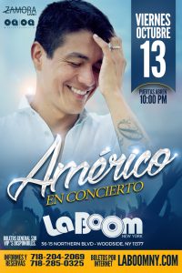 Américo en concierto @ LA BOOM NY