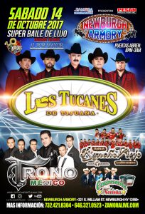 Super baile de lujo: Los Tucanes de Tijuana @ Newburg Armory | Newburgh | New York | United States