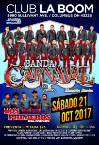 Banda Carnaval @ LA BOOM COLUMBUS