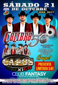 Calibre 50 @ CLUB FANTASY