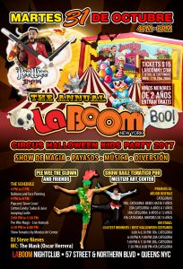 The Annual La Boom Halloween Kids Party @ LA BOOM NY