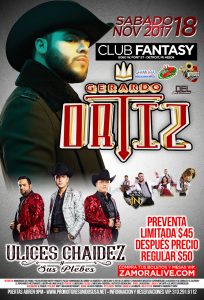 Gerardo Ortiz @ CLUB FANTASY