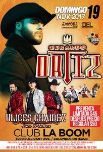 Gerardo Ortiz @ LA BOOM COLUMBUS