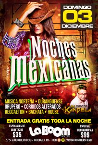Noches Mexicanas @ LA BOOM NY