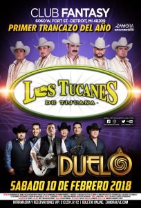 Los Tucanes de Tijuana @ CLUB FANTASY | Detroit | Michigan | United States