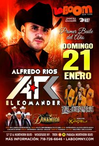 Primer baile del año @ LA BOOM NY