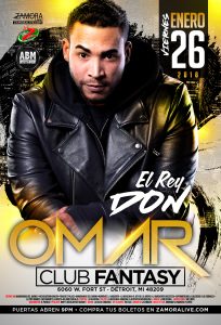 "El Rey" Don Omar @ DETROIT