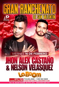 Ranchenato de San Valentin @ LA BOOM NY | New York | United States