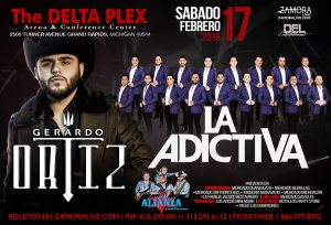 Gerardo Ortiz · La Adictiva -Boletos- @ DELTA PLEX | Grand Rapids | Michigan | United States