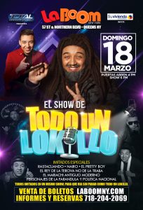 El show de todo un Lokillo @ LA BOOM NY | New York | United States