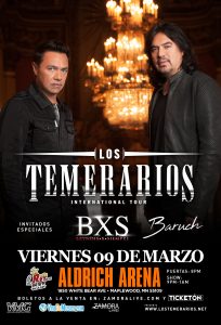 Los Temerarios Internacional Tour @ Aldrich Arena | Maplewood | Minnesota | United States