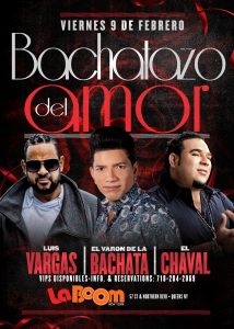 Bachatazo del Amor @ LA BOOM NY
