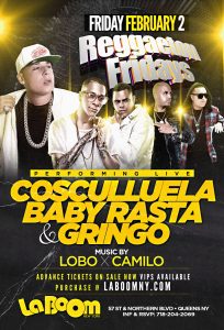 Cosculluela • Baby Rasta & Gringo @ LA BOOM NY
