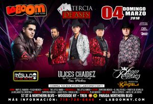 Tercia de ases: Regulo Caro · Ulises Chaidez · Lenin Ramirez @ LA BOOM NY | New York | United States
