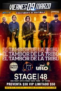 Desde Guatemala El Tambor de la Tribu @ STAGE 48 | New York | New York | United States