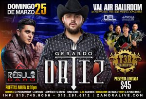 GERARDO ORTIZ @ VAL AIR BALLROOM