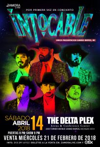 Intocable @ DELTA PLEX | Grand Rapids | Michigan | United States