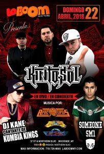 Kinto Sol @ LA BOOM NY | New York | United States