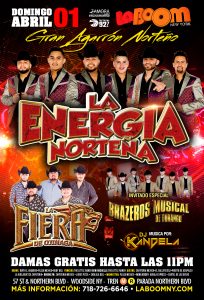Gran Agarron Norteño @ LA BOOM NY