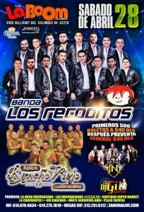Banda Los Recoditos  @ LA BOOM COLUMBUS
