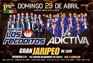 Banda los Recoditos · La Adictiva @ La Gran Plaza México | Nashville | Tennessee | United States