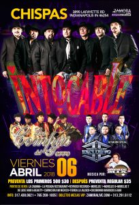 Intocable @ CHISPAS DISCOTEQUE