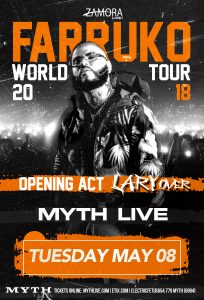 Farruko ·World tour 2018· @ MYTH MN | Saint Paul | Minnesota | United States