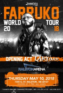 Farruko “World Tour 2018” @ Ralston Arena