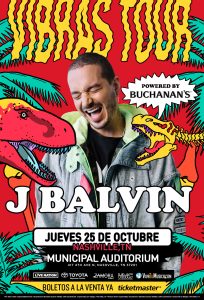 J Balvin / Municipal Auditorium @ Municipal Auditorium | Nashville | Tennessee | United States