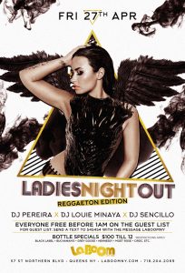 Ladies Night Out @ LA BOOM NY