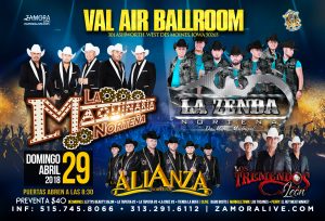 La Maquinaria Norteña @ VAL AIR BALLROOM