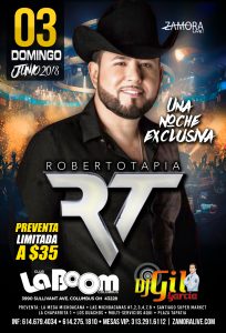 Roberto Tapia @ LA BOOM COLUMBUS