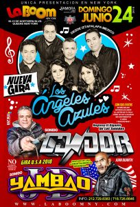 Los Ángeles Azules @ LA BOOM NY